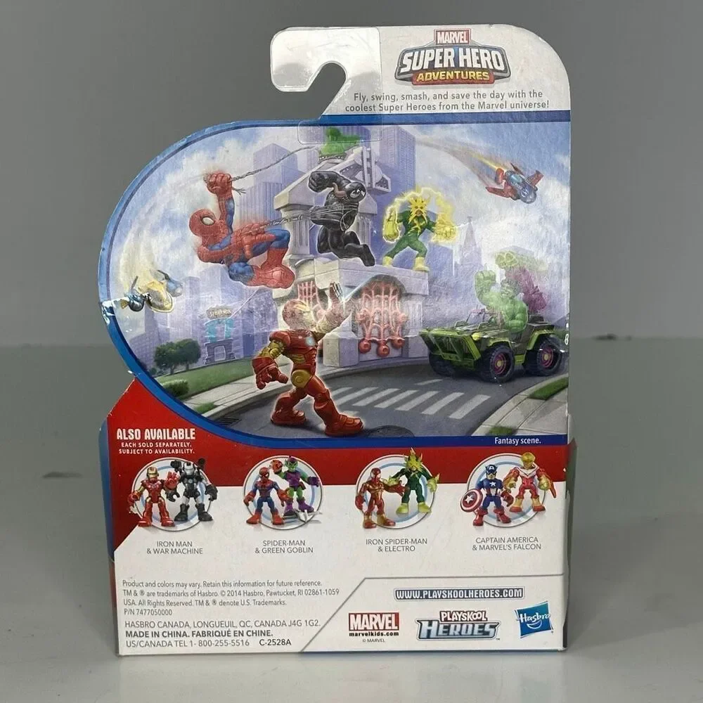 Marvel Playskool Super Hero Adventures 2012/2014 Lot of 2 Sets